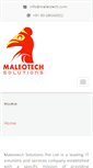 Mobile Screenshot of maleotech.com